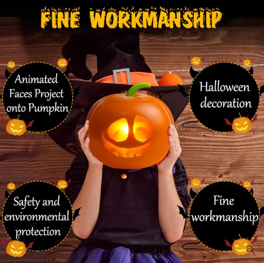 Talking and Singing Pumpkin Projector