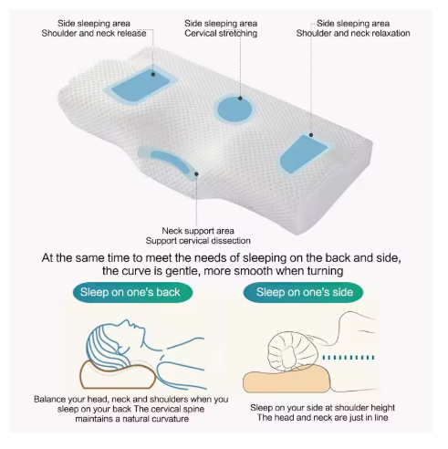 Health Care Cervical Orthopedic Neck protection memory Foam Pillows