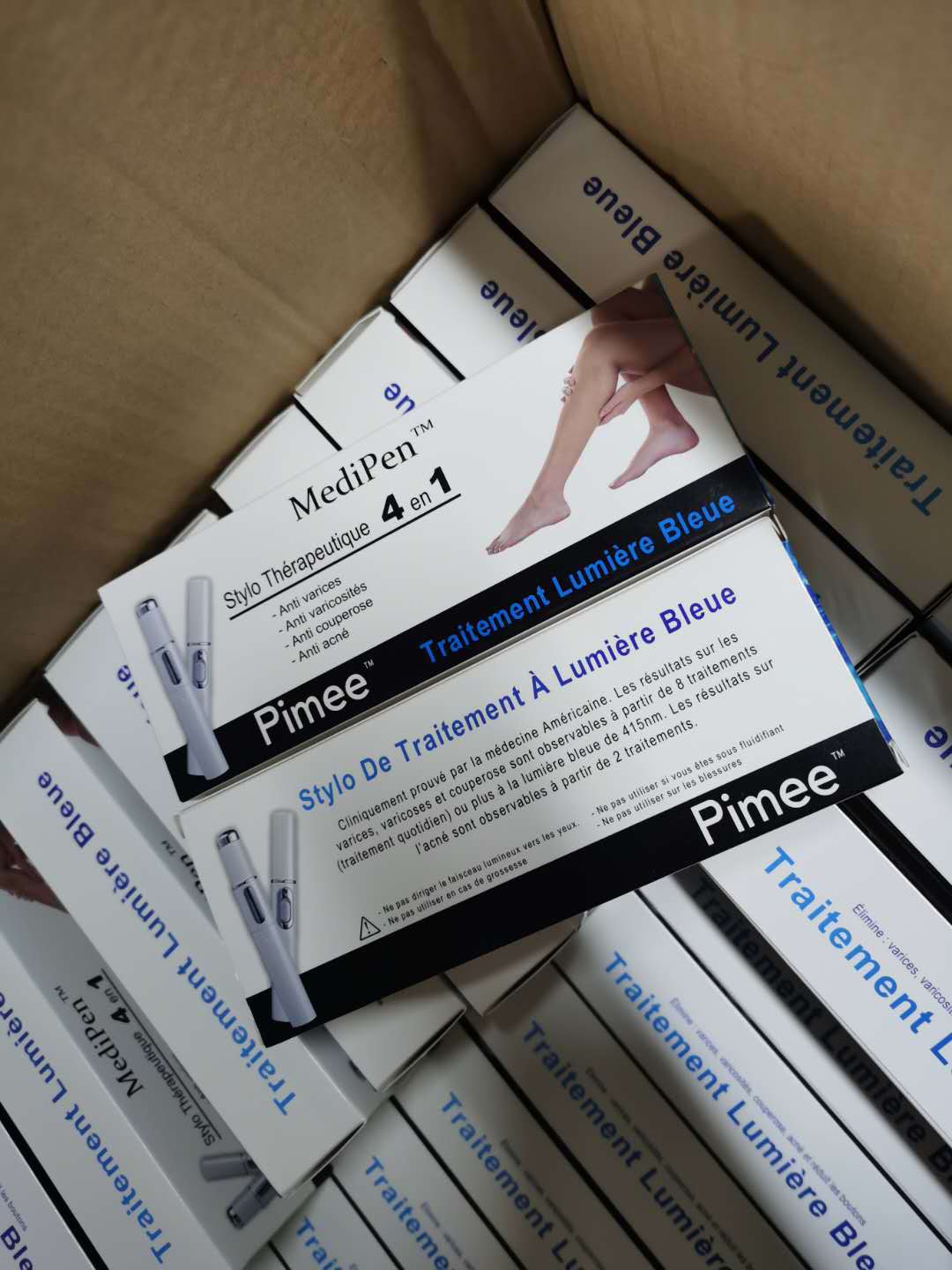 Blu-ray acne removing & Eye Massager pan