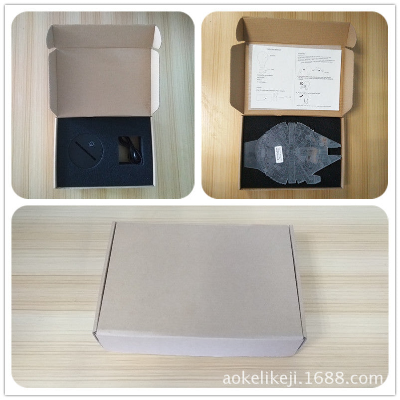 3D Optical Illusion Lamp LED Night Light