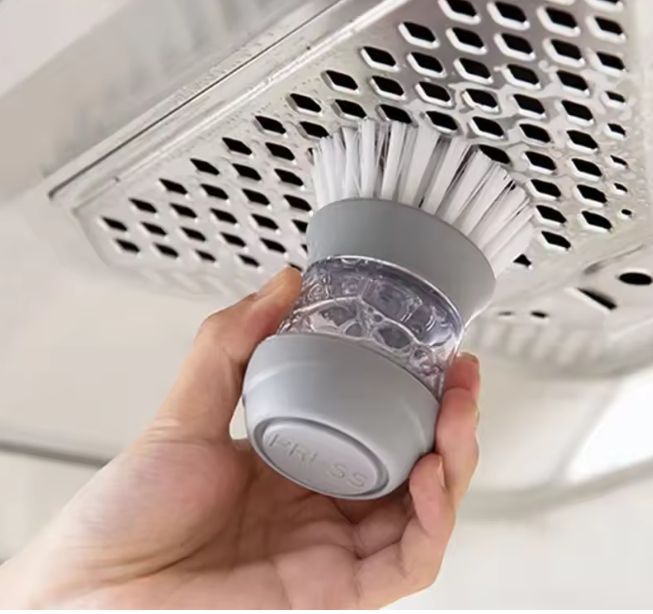Dishwasher Brush With Soap Dispenser
