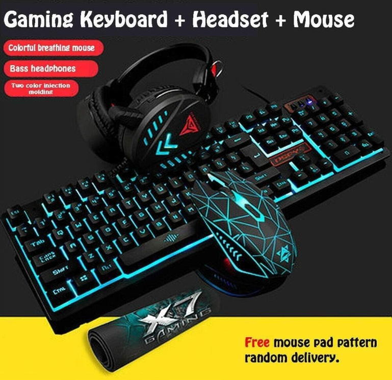 Ruyi Bird K59 gaming keyboard mouse headset three-piece