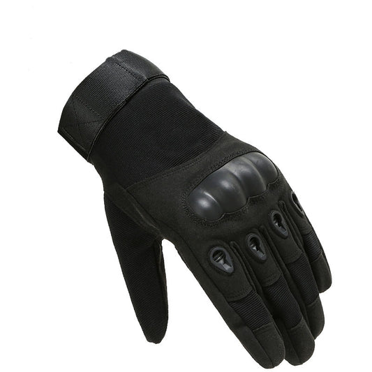 Men's Anti-Slip Tactical Gloves - Full-Finger Protection for Military Combat, Airsoft Shooting & Bicycle Use