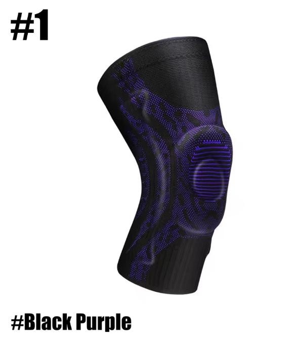 No-Slip Knee Sleeves Protective Gear Silicone Spring Support Knee Pad Riding