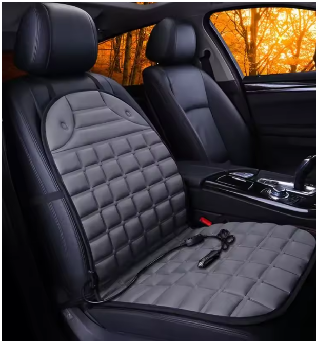 2Pcs In 1 Fast Heated Cushions Auto Covers