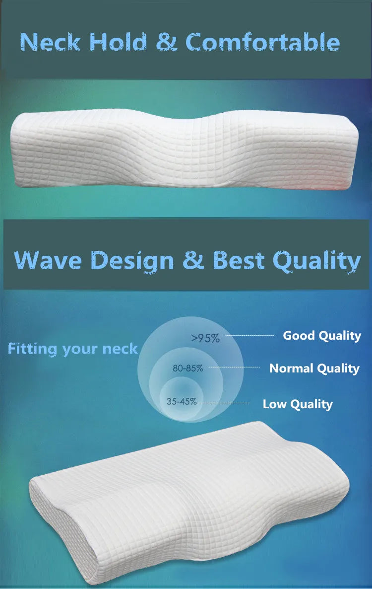 Orthopedic Latex Magnetic 50*30CM Memory Foam Pillow