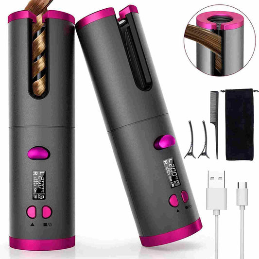 Automatic USB hair curler