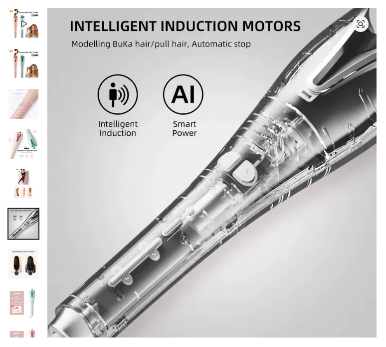 Automatic curling iron,electric rotary perm large volume big wave