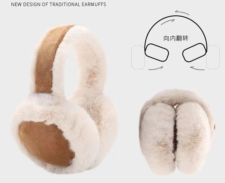 Cold-proof warm earmuffs