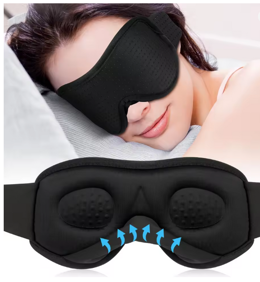 3D Sleeping Mask Block Out Light Sleep eyes Mask