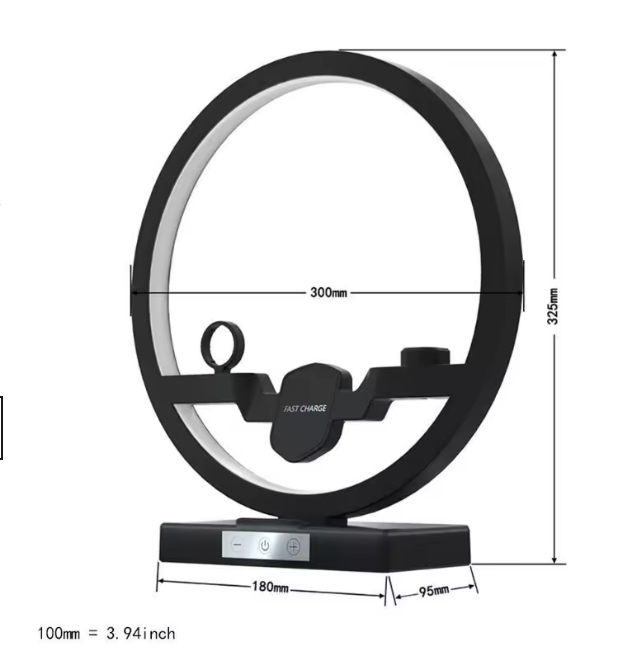 New Creative gift 3-in-one wireless LED charger