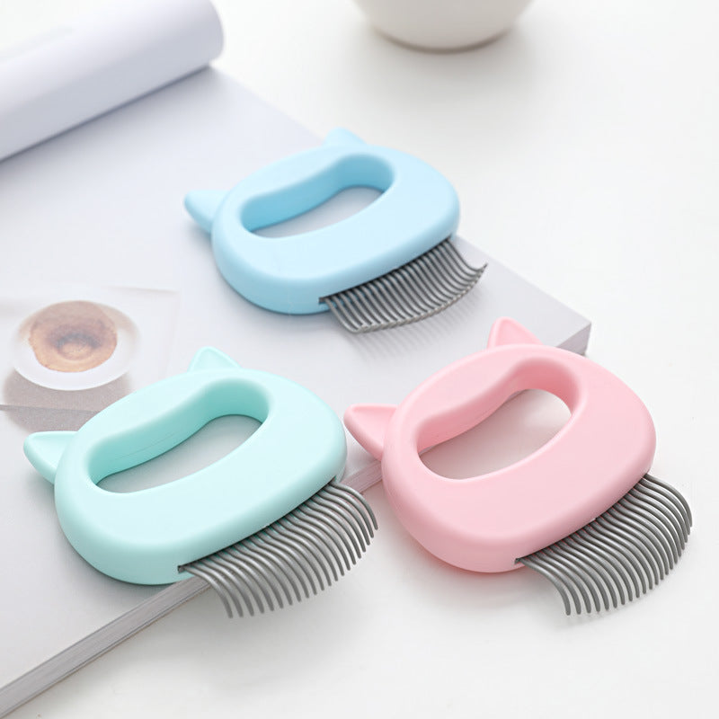 New cat ear shell combs Hair Remover Brush