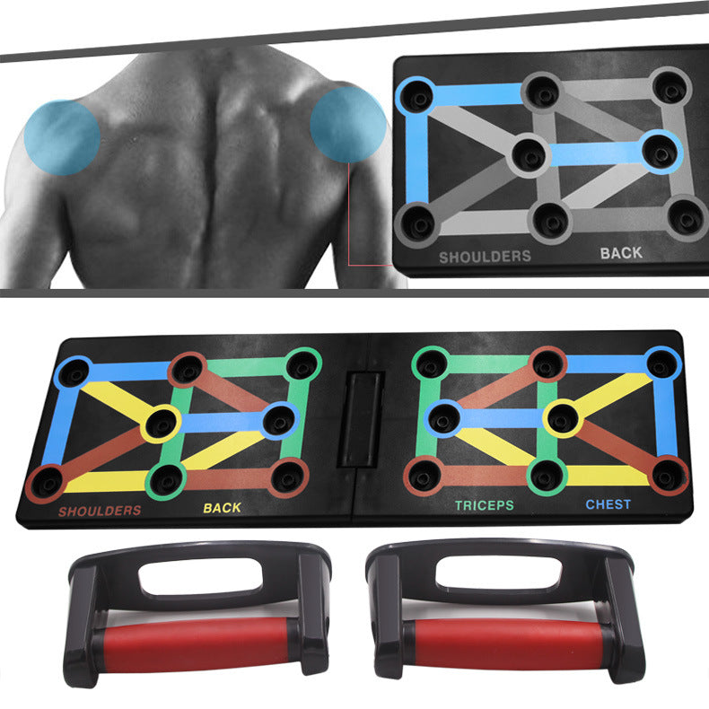 Multifunctional push-up board