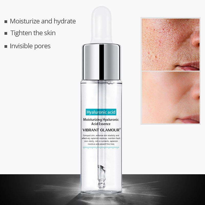 VIBRANT GLAMOUR Hyaluronic Acid Essence Moisturizing Firming Shrinking Pore 15ml