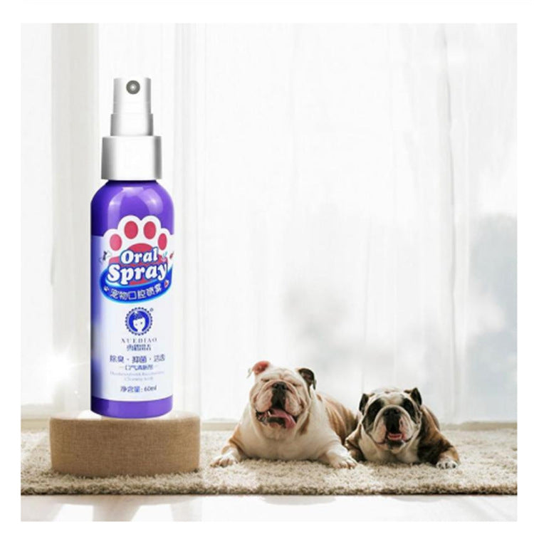 New Pet mouth freshening and sterilizing spray