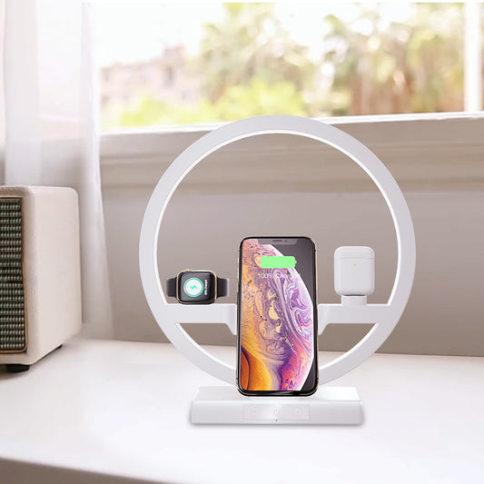 New Creative gift 3-in-one wireless LED charger