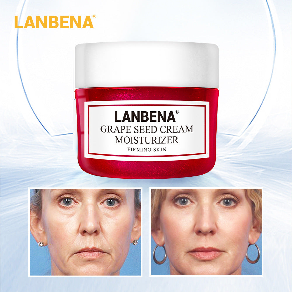 LANBENA Grape Seed VC Hyaluronic Acid Moisturizing Nourishing Cream 40g