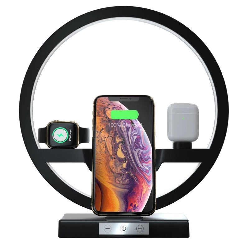 New Creative gift 3-in-one wireless LED charger