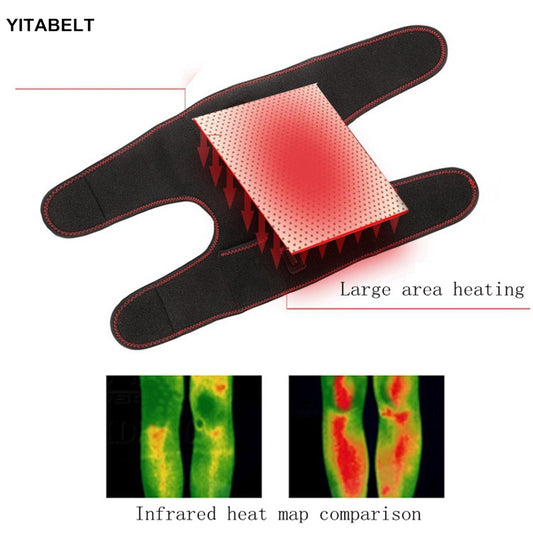 USB Heating Brace Electric Massager Adjustable Temperature