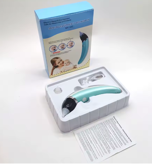 Children's nasal aspirator anti-reverse flow electric nasal aspirator