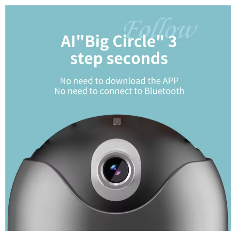 Q8 360 Rotation Automatic AI FACE Tracking Smart Shooting Phone Holder