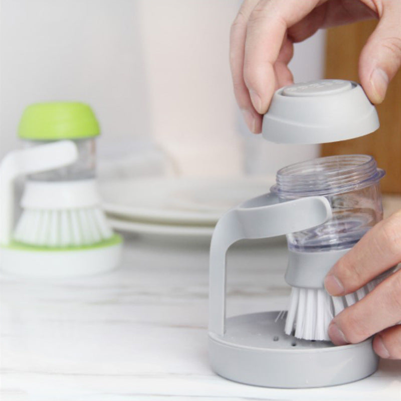 Dishwasher Brush With Soap Dispenser