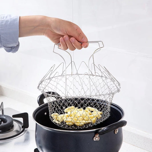 Multi-function Stainless steel fried basket