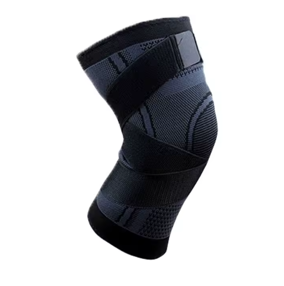 Sports non-slip warm nylon 3D compression knee pads