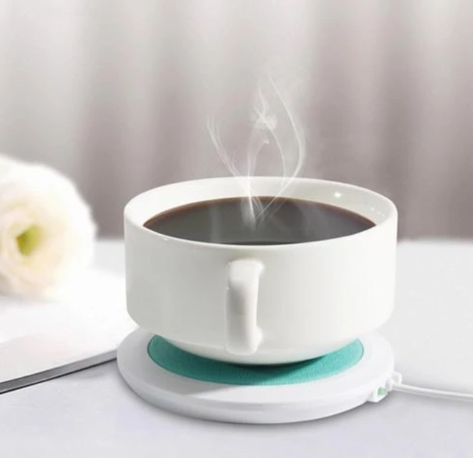 USB Mug Heater Home Office Constant Temperature Heating Pad for Coffee,Tea, Milk, Water