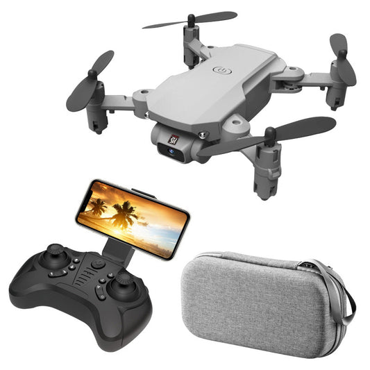 Folding drone LS-MIN aerial photography 4K HD pixel remote control aircraft fixed-height quadcopter
