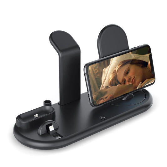 New private model 7-in-1 mobile Phone, Watch, Airpods wireless charger