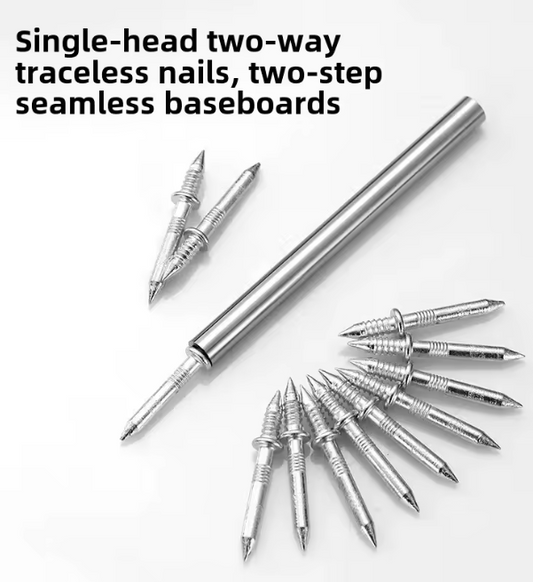 Invisible Double-Sided Single-Headed Nails