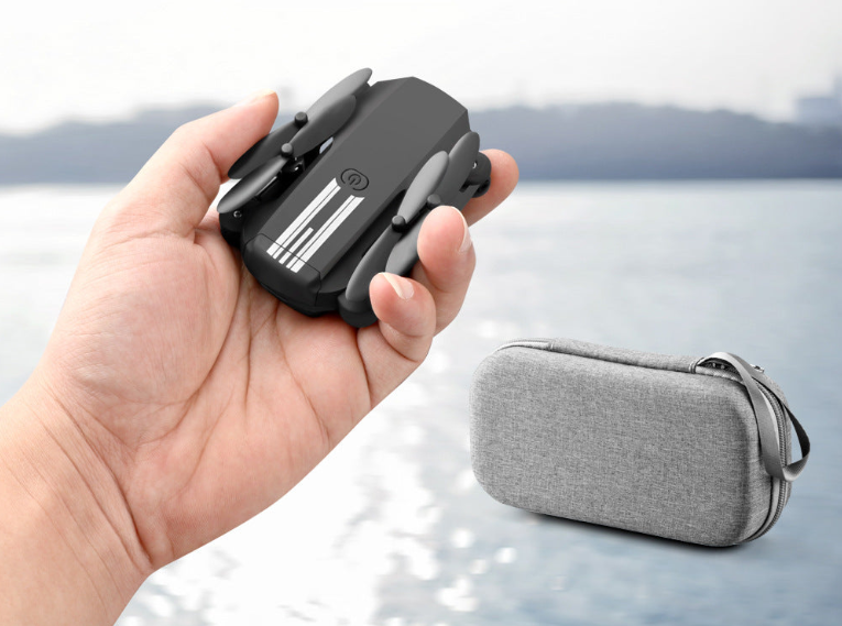 Folding drone LS-MIN aerial photography 4K HD pixel remote control aircraft fixed-height quadcopter