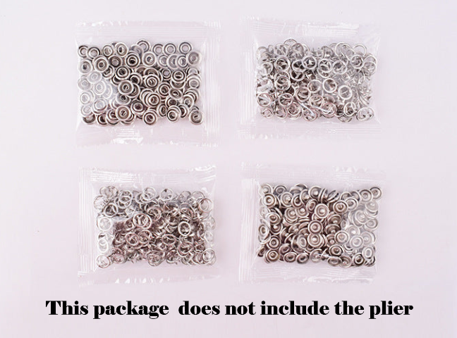 Snap Button Kit With Hand Pressure Plier