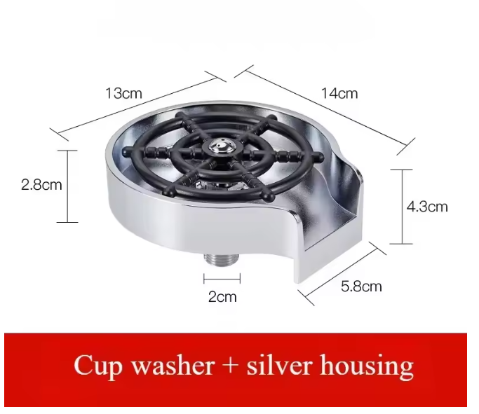 High Pressure Automatic Glass Cup Washer