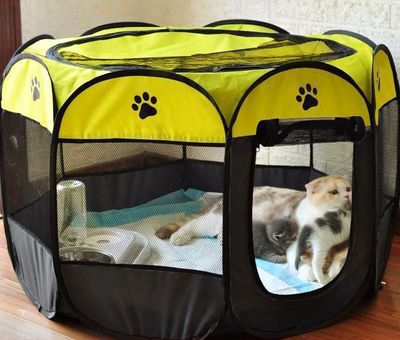 New pet litter kennel tent