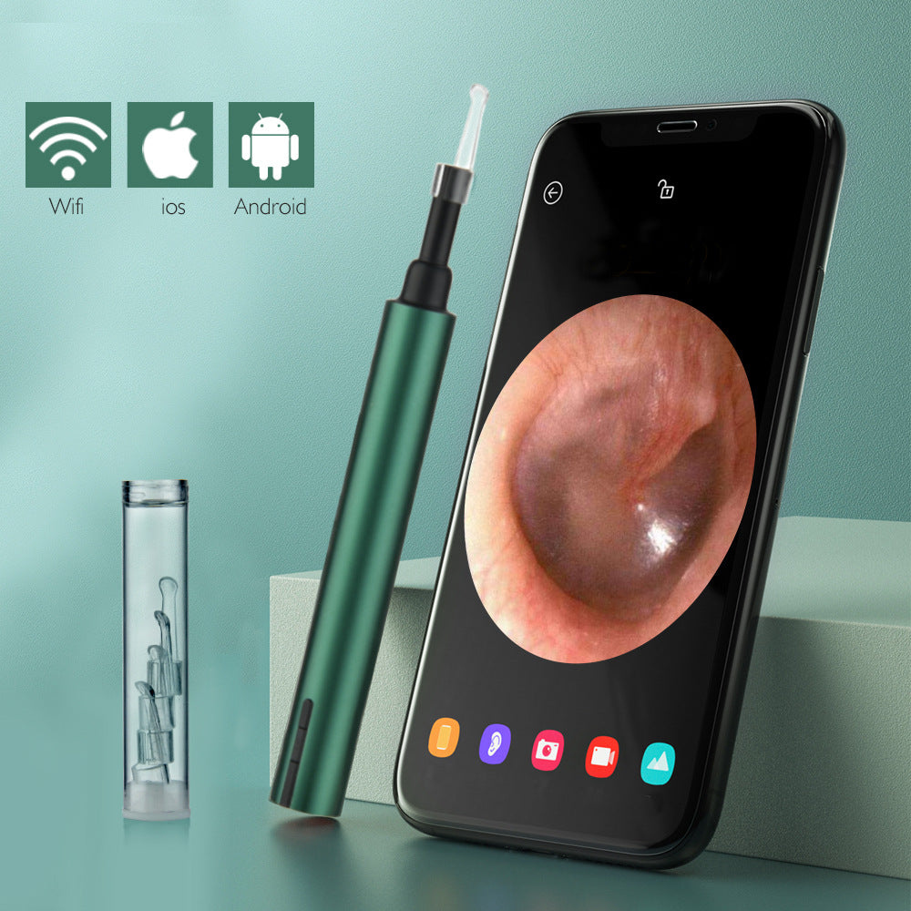 Wireless WiFi Ear Pick Otoscope Camera