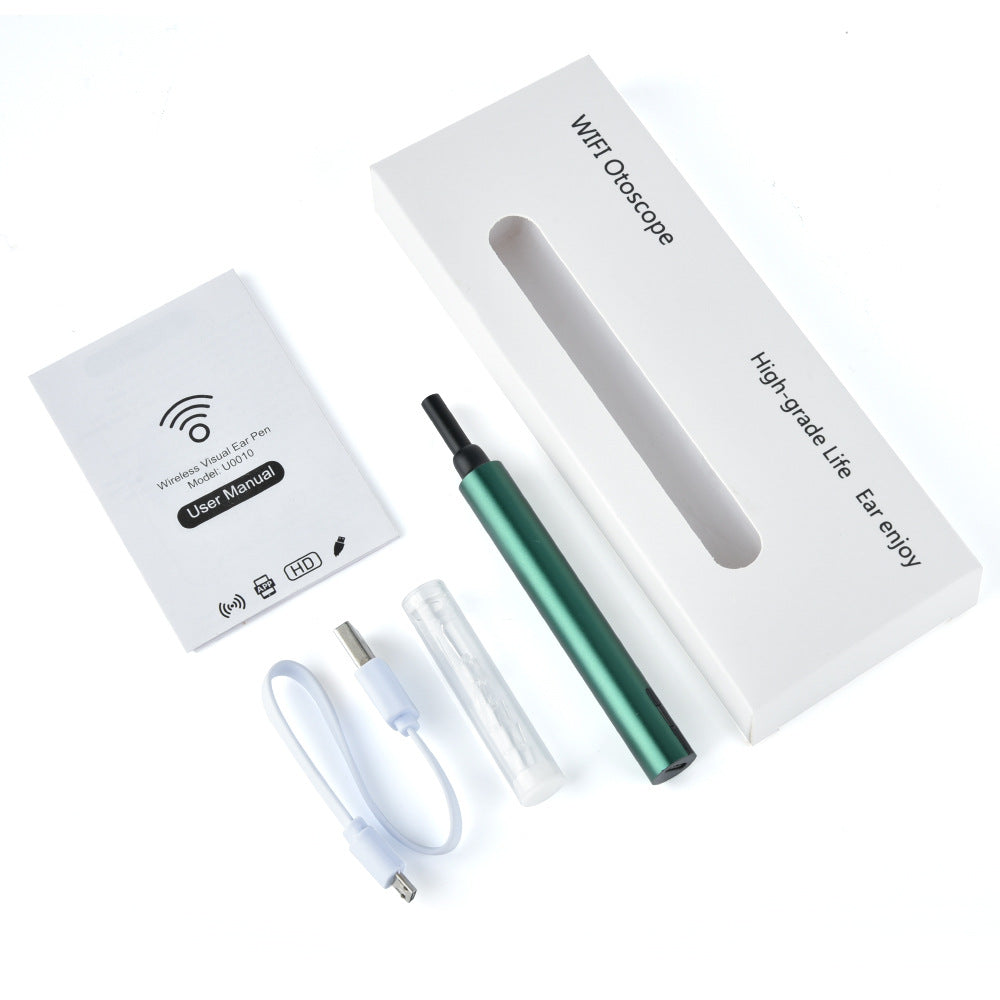 Wireless WiFi Ear Pick Otoscope Camera