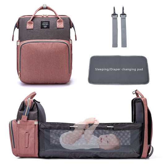 Multi-Function Large Capacity Baby Diaper Backpack