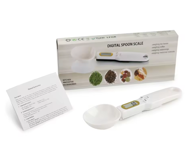 500g/0.1g Digital Spoon Scale with LCD Display