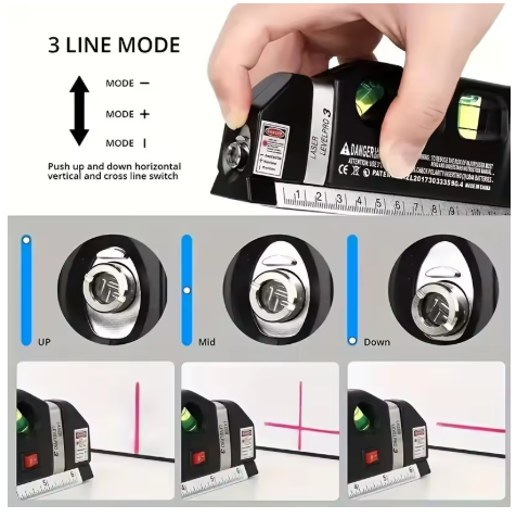Laser Level Measuring Tool