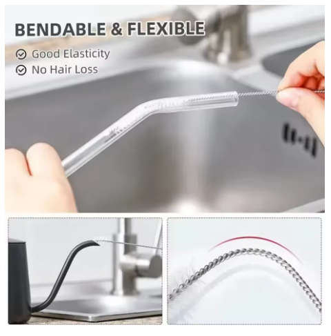 Drinking Straw Cleaning Brush Kit
