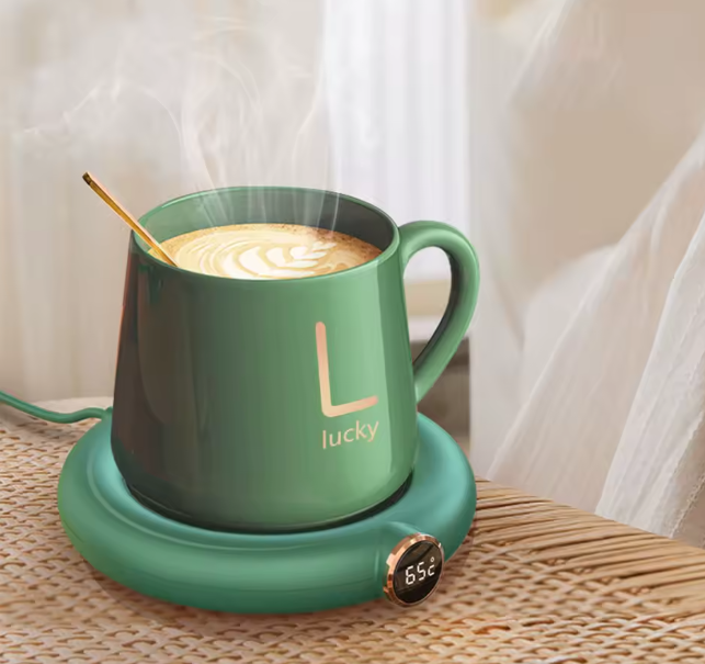 New Home Office 3 Temperatures Adjustable Heat Plate LED Display Electric Heater Mug Pad