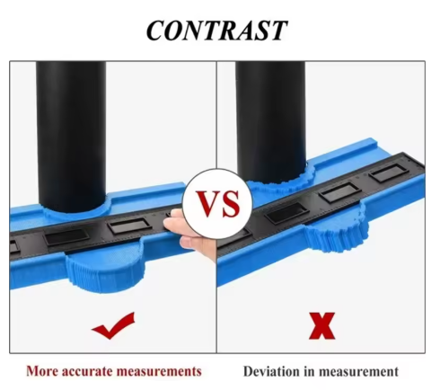 5 Inch Plastic Profile Copy Pipe Tile Laminate Tool