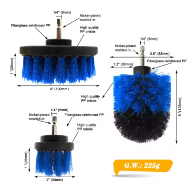 Power Brush Attachment Set