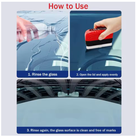 Car Glass Oil Film Remover