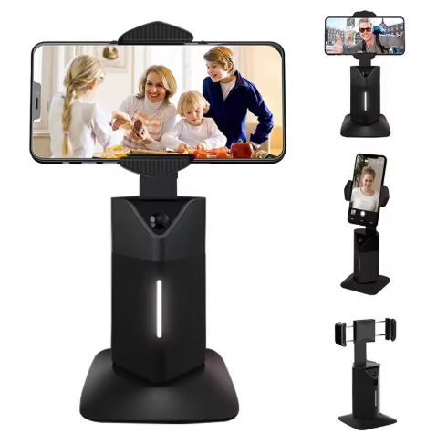 New PTZ intelligent 360-degree rotating face tracking holder