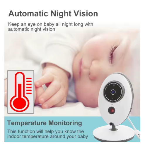 Wireless LCD Audio Video Baby Monitor