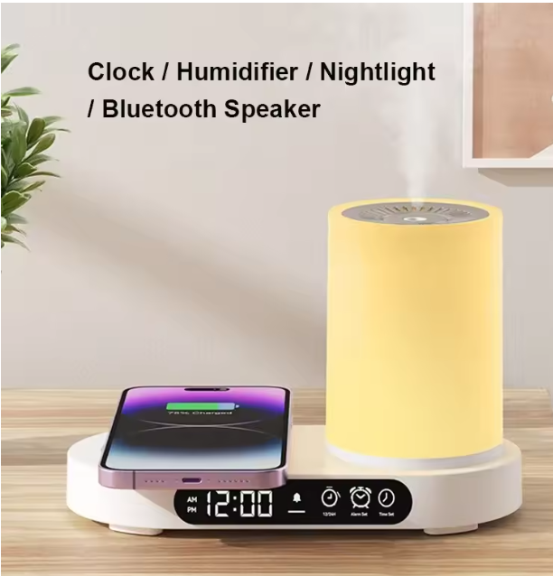 New Desktop Audio Wireless Charging Intelligent Aromatherapy Humidifier