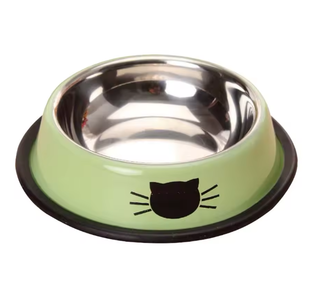Stainless steel pet bowl